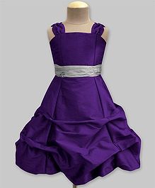 A.T.U.N Ballroom Gown With Belt - Violet A.T.U.N Ballroom Gown With Belt - Violet