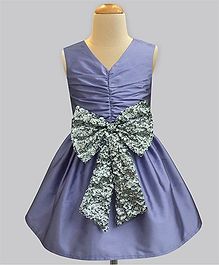 A.T.U.N Sequins Bow Party Dress - Lavender A.T.U.N Sequins Bow Party Dress - Lavender
