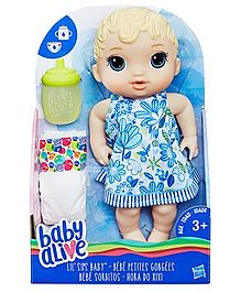 Baby Alive Lil Sips Doll Blue - 29 cm