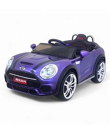 Mekashi Battery Operated Ride On Car for Kids - Violet Mekashi Battery Operated Ride On Car for Kids - Violet