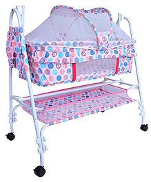 1st Step Baby Swing Bassinet with Removable Mosquito Net & Storage Basket Bassinet 1st Step Baby Swing Bassinet with Removable Mosquito Net & Storage Basket Bassinet