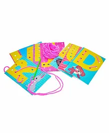 ProjectsforSchool ABC Lacing Cards and Motor Activity Kit - 26 Pieces