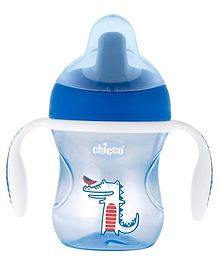 Chicco Training Cup With Semi Soft Spout - 200 ml (Color & Print May Vary)