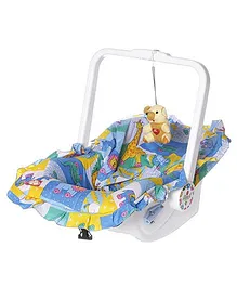 Dash Multipurpose 7 In 1 Baby Carry Cot With Mosquito Net - Blue