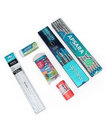 Apsara Scholar's Stationery Kit - 32 Pieces