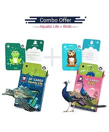 5D + Flashcards Educational Learning Toy Awarded By Educationist - Pack of 2