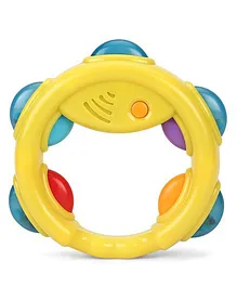 Giggles Tambourine Rattle (Color May Vary)