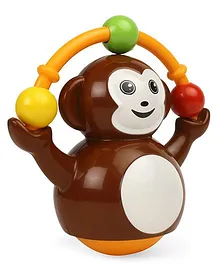 Giggles Push & Crawl Monkey Toy - Brown