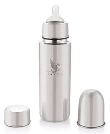 Falcon Baby Steel Bottle Silver - 400 ml