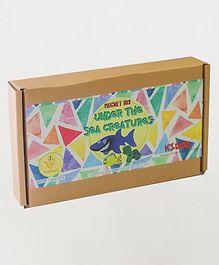 Kidoz Under Sea Creatures Magnets Pack of 3 Magnets - Multicolour