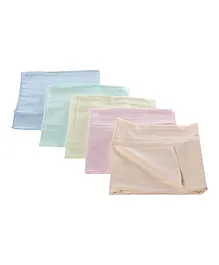 Tinycare Multicolored Square Baby Nappy Large - Set of 5