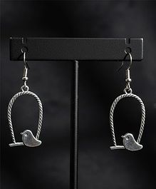 SKD Bird Designed Earrings - Silver SKD Bird Designed Earrings - Silver