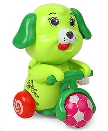 Doggy Shaped Wind Up Toy - Green
