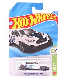 Hot Wheels Die Cast Free Wheel 8/250 Ford Mustang Mach-E 1400 - White Hot Wheels Die Cast Free Wheel 8/250 Ford Mustang Mach-E 1400 - White