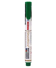 Kores Smoothline Whiteboard Marker Green - 14 cm