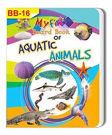 Aquatic Animals Themed Board Book - English