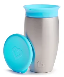 Munchkin Stainless Steel Miracle Cup Blue - 296 ml