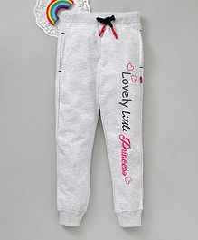 Bonkerz Lovely Little Princess Print Full Length Lounge Pants - Grey Bonkerz Lovely Little Princess Print Full Length Lounge Pants - Grey