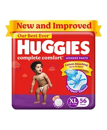 Huggies Wonder Pants Extra Large (XL) Size Baby Diaper Pants - 56 Pieces