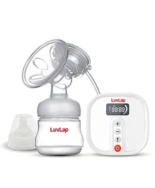 LuvLap Electric Breast Pump - White