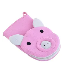 Syga Animal Bathing Gloves Pig Face - Pig
