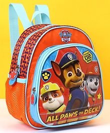 Paw Patrol School Bag Orange - 10 Inches