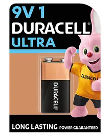 Duracell Ultra Alkaline 9 V Batteries - Pack Of 1
