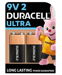 Duracell Ultra Alkaline 9 V Batteries - Pack Of 2