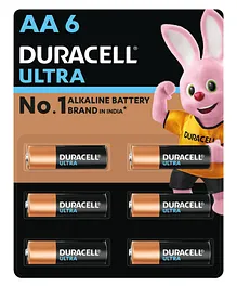 Duracell Ultra Alkaline AA Batteries - Pack Of 6