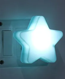 LED Night Lamp Star Shape - Blue