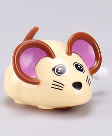Wind Up Mouse Toy - Cream