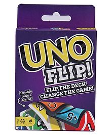 Mattel UNO Flip Side Card Game - Multicolor