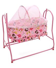 Mothertouch Italio Cradle Animal Print - Pink Mothertouch Italio Cradle Animal Print - Pink