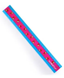 Scoobies Strawberry Scented Ruler Pink - 30 cm