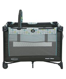 Graco Pack & Play On the Go Playbase Fletcher - Black Blue
