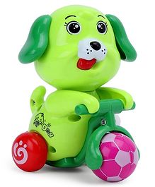 Doggy Shaped Wind Up Toy - Green