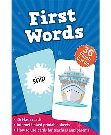 First Words Flash Cards Box - Pack of 36