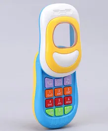 Musical & Interactive Mobile Phone - Blue & Yellow
