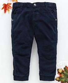 OVS Full Length Solid Pants - Navy Blue OVS Full Length Solid Pants - Navy Blue