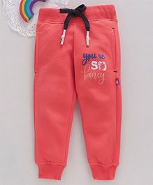 Bonkerz You're So Fancy Print Full Length Lounge Pants - Pink Bonkerz You're So Fancy Print Full Length Lounge Pants - Pink