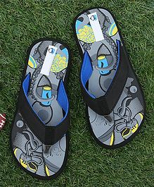 D'chica Bro Shoes Print Flip Flops - Grey D'chica Bro Shoes Print Flip Flops - Grey