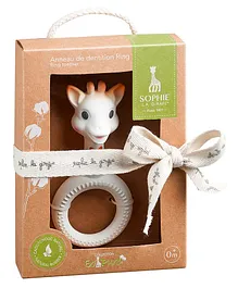 Sophie la Girafe So'pure Ring teether - White