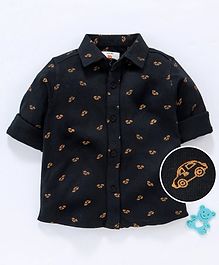 Bodycare Full Sleeves Shirt Car Print - Black Bodycare Full Sleeves Shirt Car Print - Black