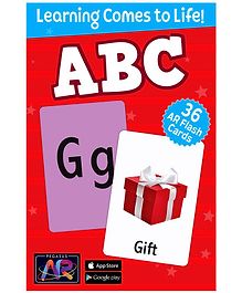 Pegasus ABC AR Flash Cards for Children - 36 Flash Cards