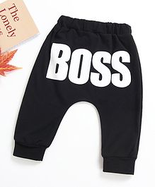 Kookie Kids Diaper Leggings Boss Print - Black White Kookie Kids Diaper Leggings Boss Print - Black White