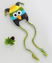 Knitting By Love Angry Bird Crochet Cap - Multi Colour Knitting By Love Angry Bird Crochet Cap - Multi Colour