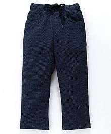 Kiddopanti Solid Front Pocket Full Length Jeans - Blue Kiddopanti Solid Front Pocket Full Length Jeans - Blue