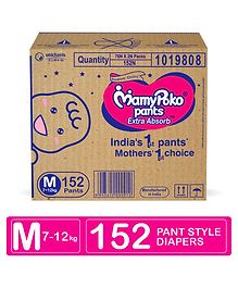 MamyPoko Extra Absorb Pant Style Diapers Medium - 152 Pieces
