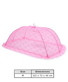 Babyhug Portable Baby Mosquito Net Medium- Pink