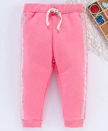 Fox Baby Lounge Pant With Drawstrings - Pink Fox Baby Lounge Pant With Drawstrings - Pink